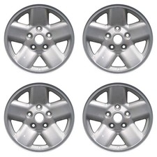 Dodge Ram 1500 2002 2003 17 Oem Wheels Rims Set Silver 5gy24trmac