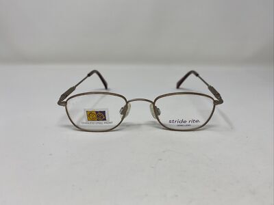 stride rite Eyeglasses Frame sr-3 032 39-17-120 Brown Full Rim DM24