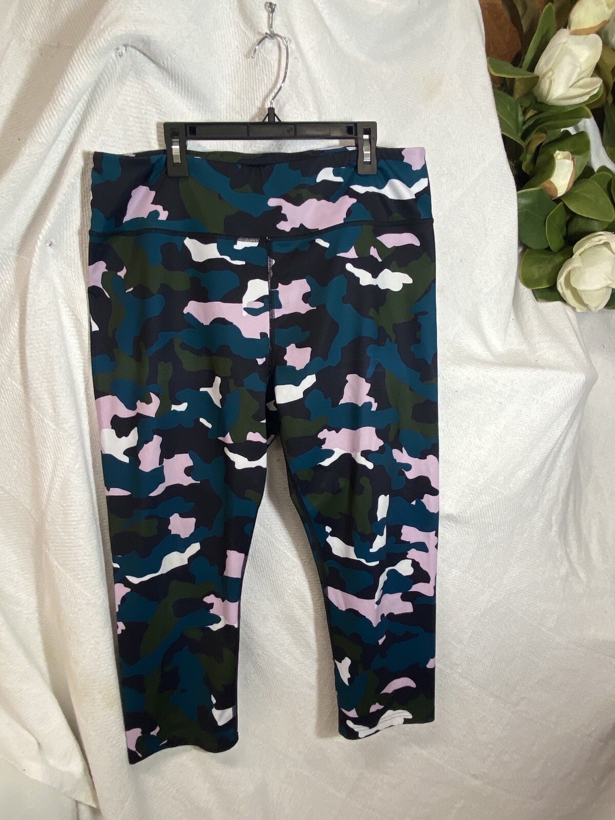 FILA SPORT LEGGINGS DONNA L YOGA FULL VERDE NERO ROSA BIANCO MIMETICO ⭐️COME NUOVI⭐️