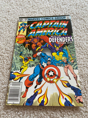 Captain America 268 VF/NM 9.0 High Grade Defenders Mike Zeck Art