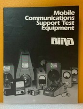 Bird Mobile Communications Support Test Equipment Catalog.