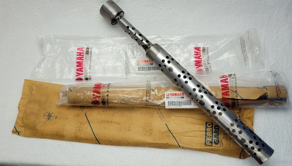 GENUINE YAMAHA Exhaust Baffle RD350 RD250 1973-1975 - Image 3 of 4