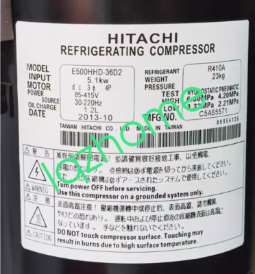 1PCS New Hitachi variable frequency compressor E500HHD-36D2 FedEx or DHL
