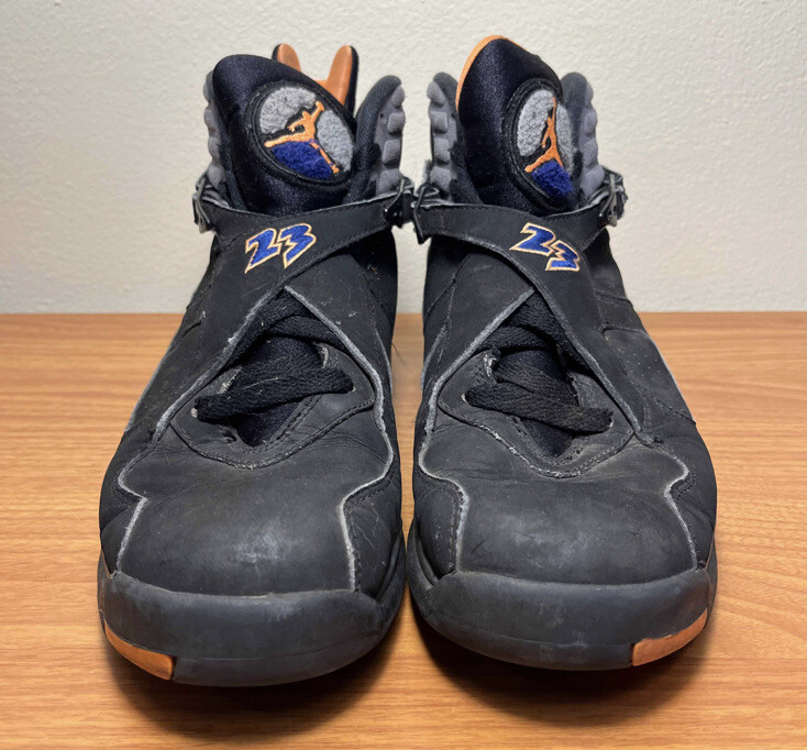 Nike Air Jordan 8 VIII Retro Phoenix Suns Black Size 10 Nike Air Jordan 8 VIII Retro Phoenix Suns Black Size 10