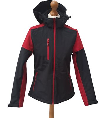 Printer Prime Softshell Jacket Black Red Size M JOW002 MK 1 Corp