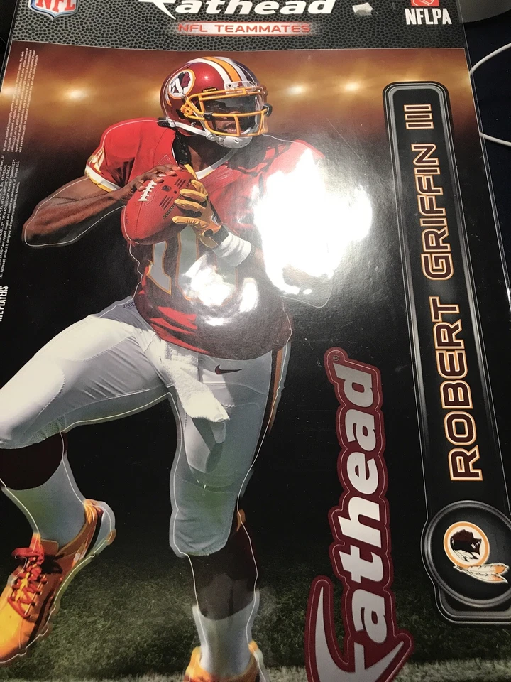 Robert Griffin III Fathead - Washington Redskins 7.5" x 16.5" RG 3 F46 Foto 2 de 2