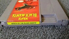 Cartuccia videogioco Nintendo NES Wrath of the Black Manta TESTATA E FUNZIONANTE