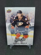 Hampus Lindholm 2016-17 Upper Deck MVP Hockey SILVER SCRIPT #44