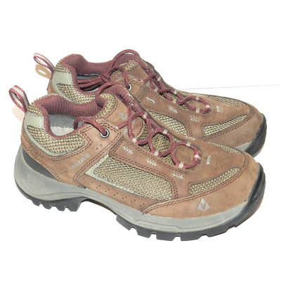Vasque 7491 Womens Breeze 2.0 Low GTX  Brown Red Hiking Shoe Size 6.5 M Gore Tex