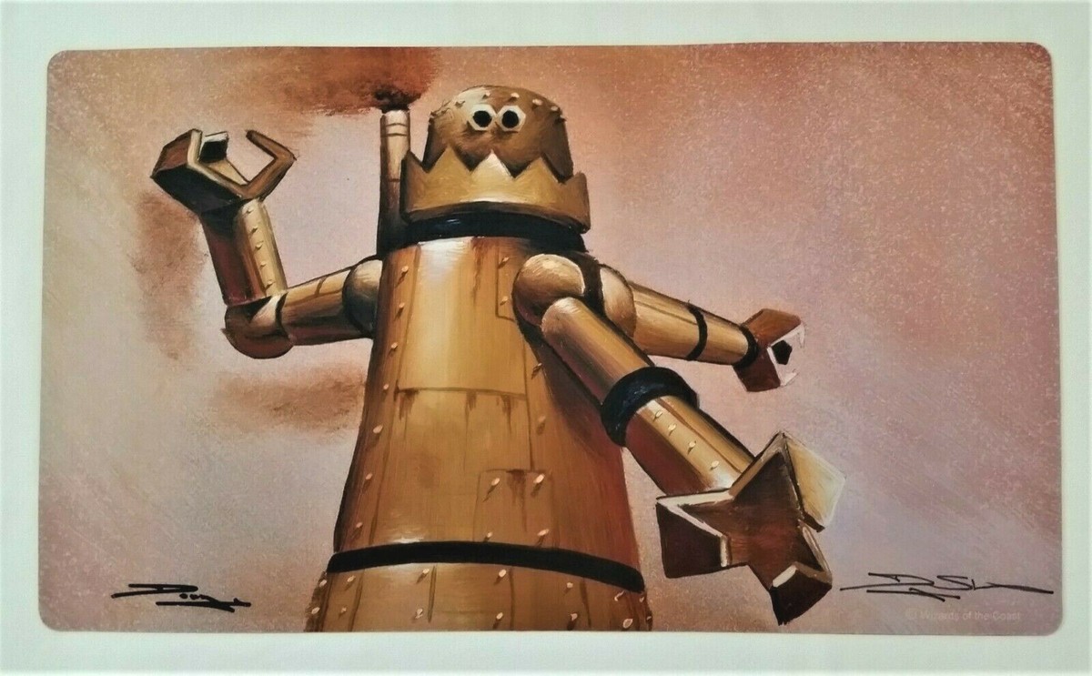 トリスケリオン プレイマット サイン入り MTG Triskelion Play Mat MTG Playmat SIGNED Douglas Shuler OFFICIAL