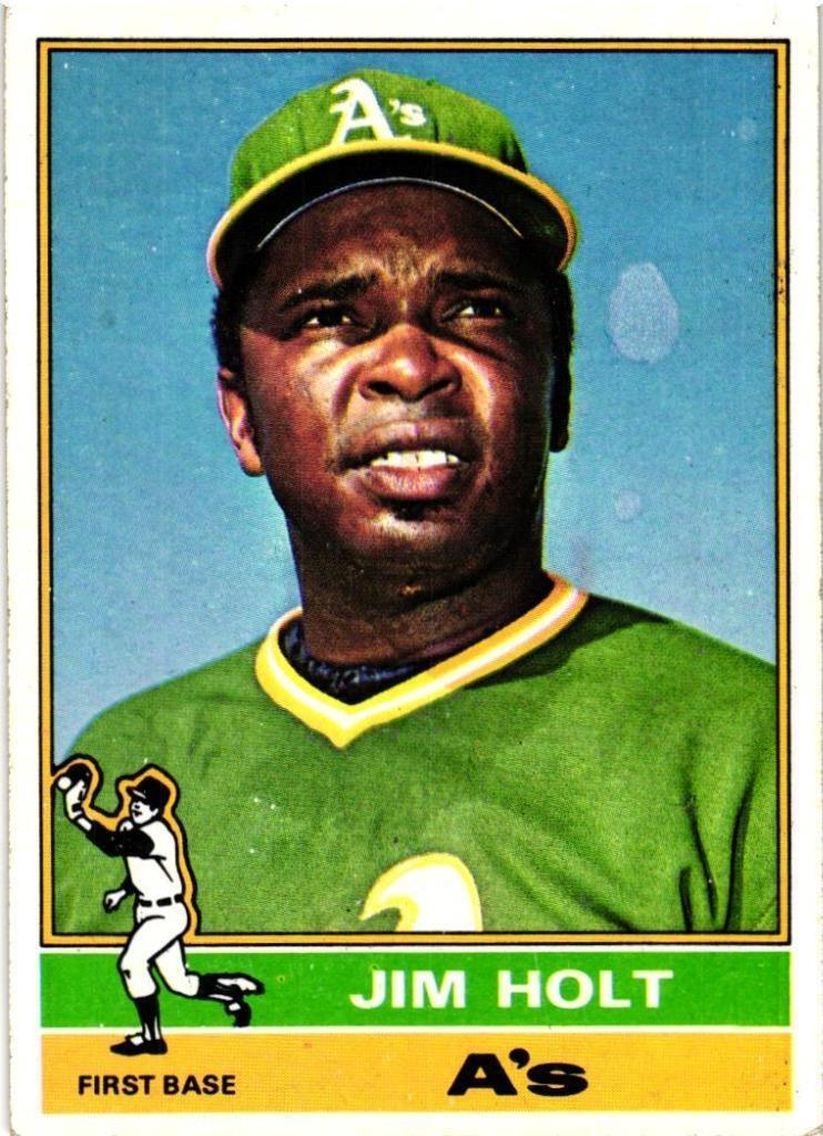 JIM HOLT 1976 Topps #603  FREE SHIPPING B10R4S12P10