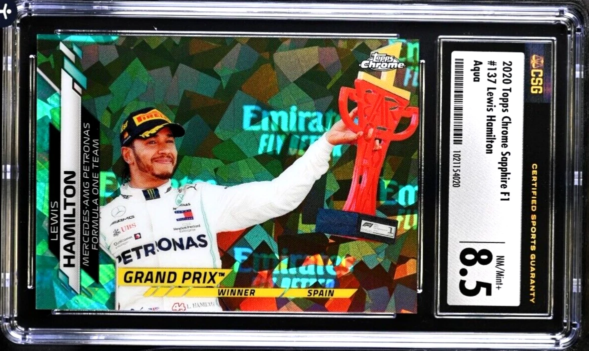 2020 Topps Chrome Sapphire Edition Formula 1 - Lewis Hamilton #137
