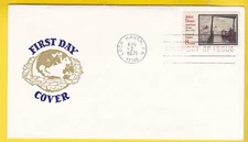 JOHN SLOAN #1433 US FIRST DAY COVER 1971, GENERIC CACHET FDC