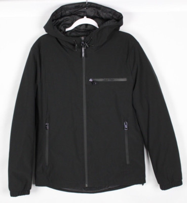 Calvin Klein Men's Hooded Jacket Infinite Stretch Water Resistant Small