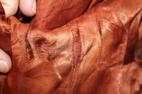 MENS WILSONS VINTAGE CINNAMON BROWN LEATHER JACKET SZ 46 image 7