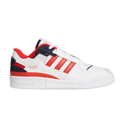 adidas Forum Exhibit Low Cloud White Red GZ5391