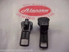 Black Zip slider to fit no3 YKK and other chunky moulded teeth.ZIP NOT SUPPLIED