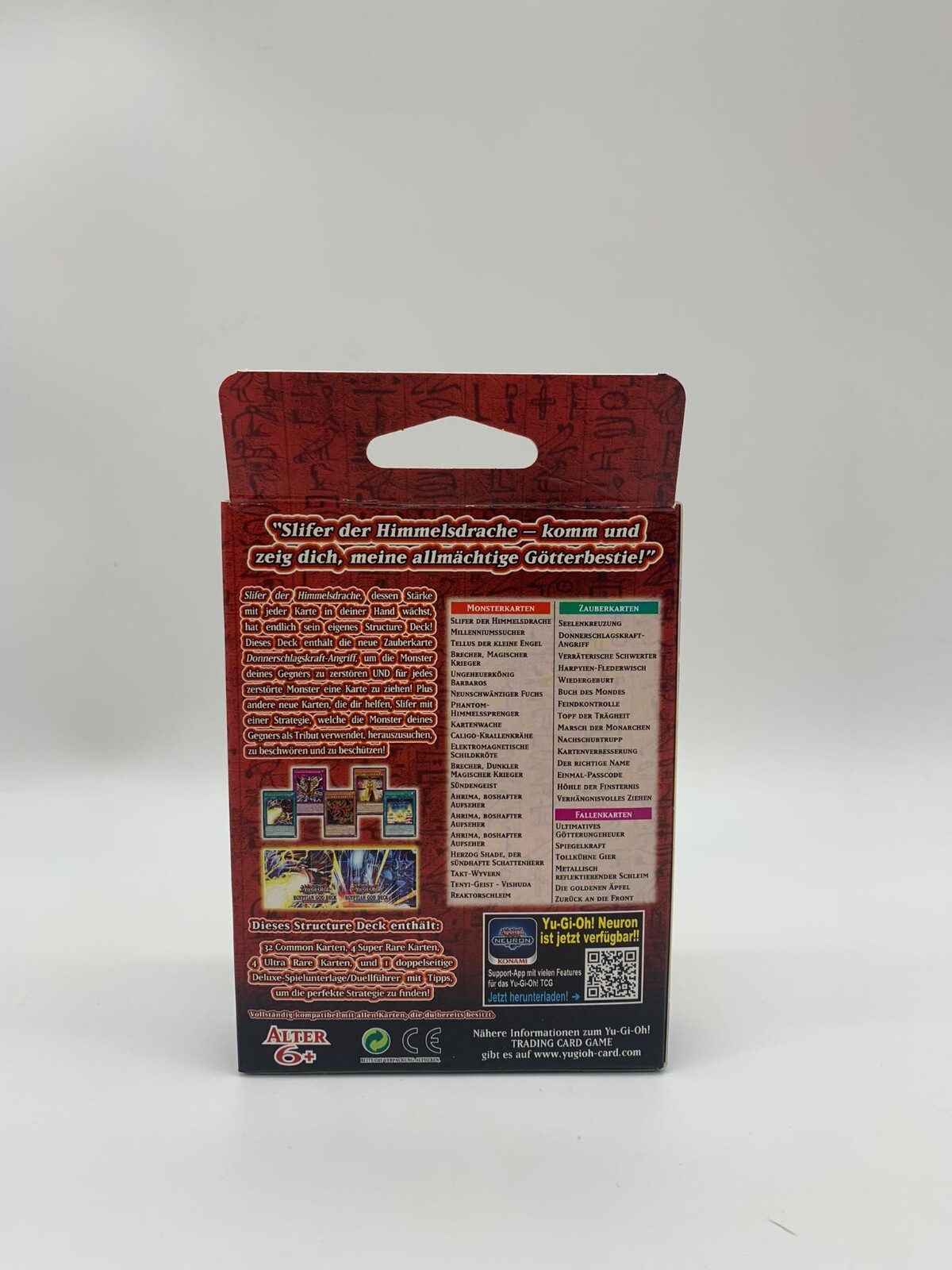 Thumbnail - Yu-gi-oh Egyptian God Deck - Slifer The Sky Dragon Deutsch 1. Auflage
