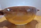 Vintage Pyrex Mixing Bowl, #444 (4Qt.) Cinderella style in Orange and Brown