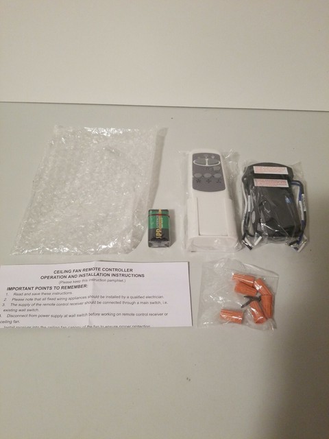 Harbor Breeze Hunter Ceiling Fan Remote Control Receiver