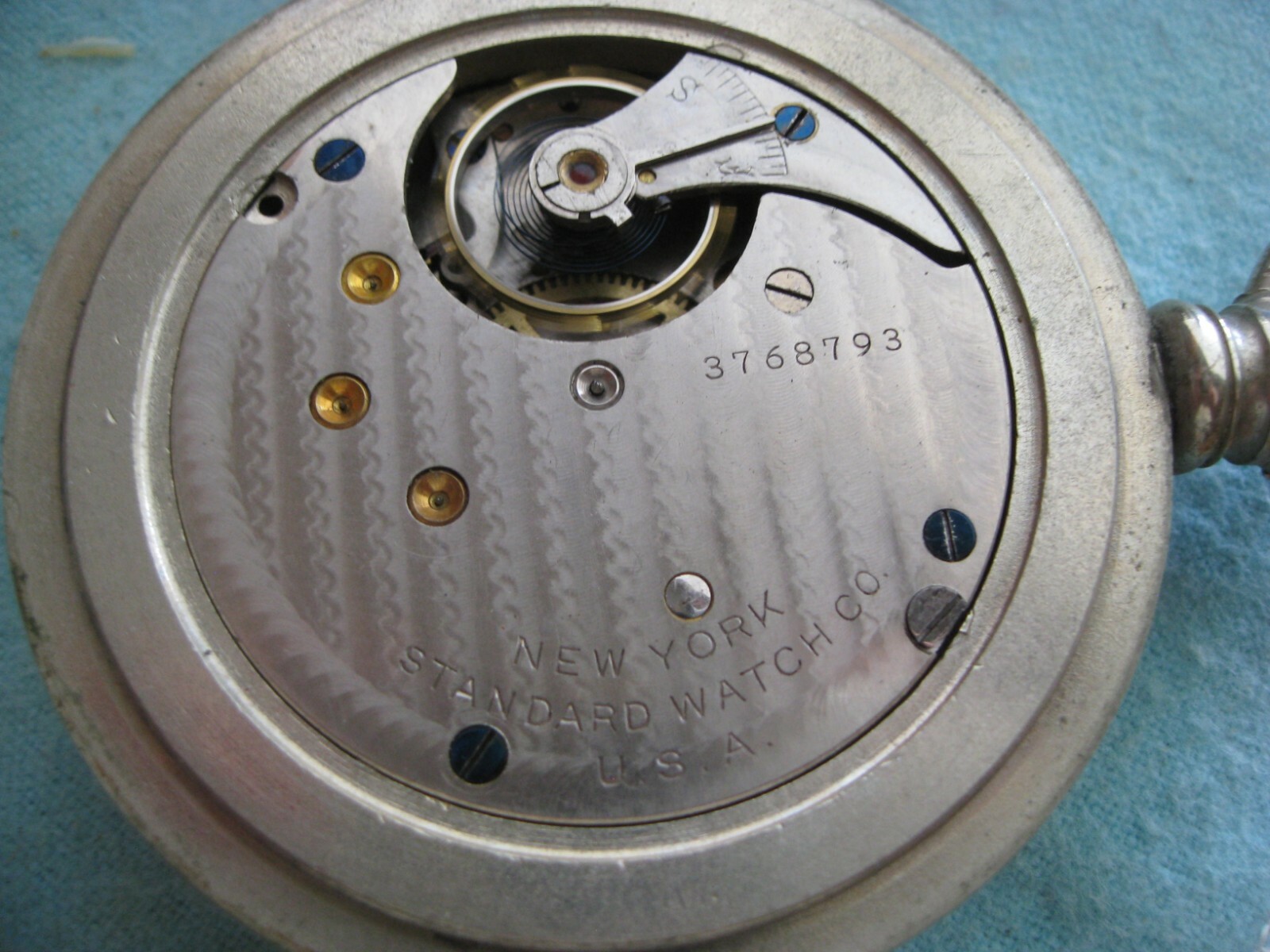 New York Standard Grade 65 Pocket Watch image 1