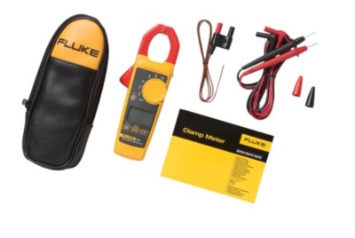 Fluke 325 40/400A   600V AC/DC TRMS Clamp  Frequency Temperature Original F325