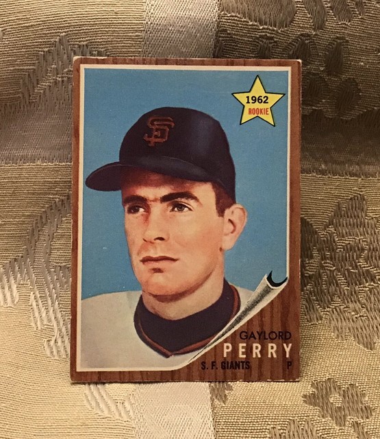 1962 Topps Gaylord Perry 199 Baseball Card For Sale Online EBay