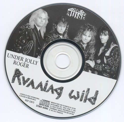 Running Wild – Under Jolly Roger VICP-23075 CD JAPAN freeshipp - Imagen 3 de 3