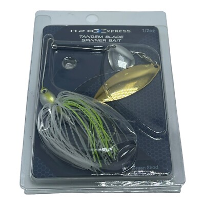 VMC Academy Sports H20 Xpress Fishing Lure 1/2oz Tandem Blade Spinner Green Shad | eBay VMC Academy Sports H20 Xpress Fishing Lure 1/2oz Tandem Blade Spinner Green Shad | eBay