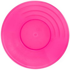 ASR Outdoor 11 Inch Heavy Duty Single Riffle Gold Pans Made in USA, Pink