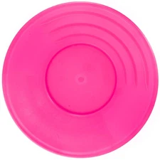 ASR Outdoor 11 Inch Heavy Duty Single Riffle Gold Pans Made in USA, Pink