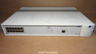 3Com SuperStack II 1000 (3C16901A) 12-Port 100Mbits Switch INCL 3C16920 MODULES