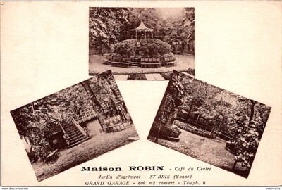 23528 postcard 89 Saint Bris - Maison Robin