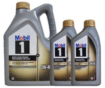 Mobil 1 FS 0W-40 Motoröl MB 229.5 Porsche A40  VW 50200 VW 50500 7 Liter Set