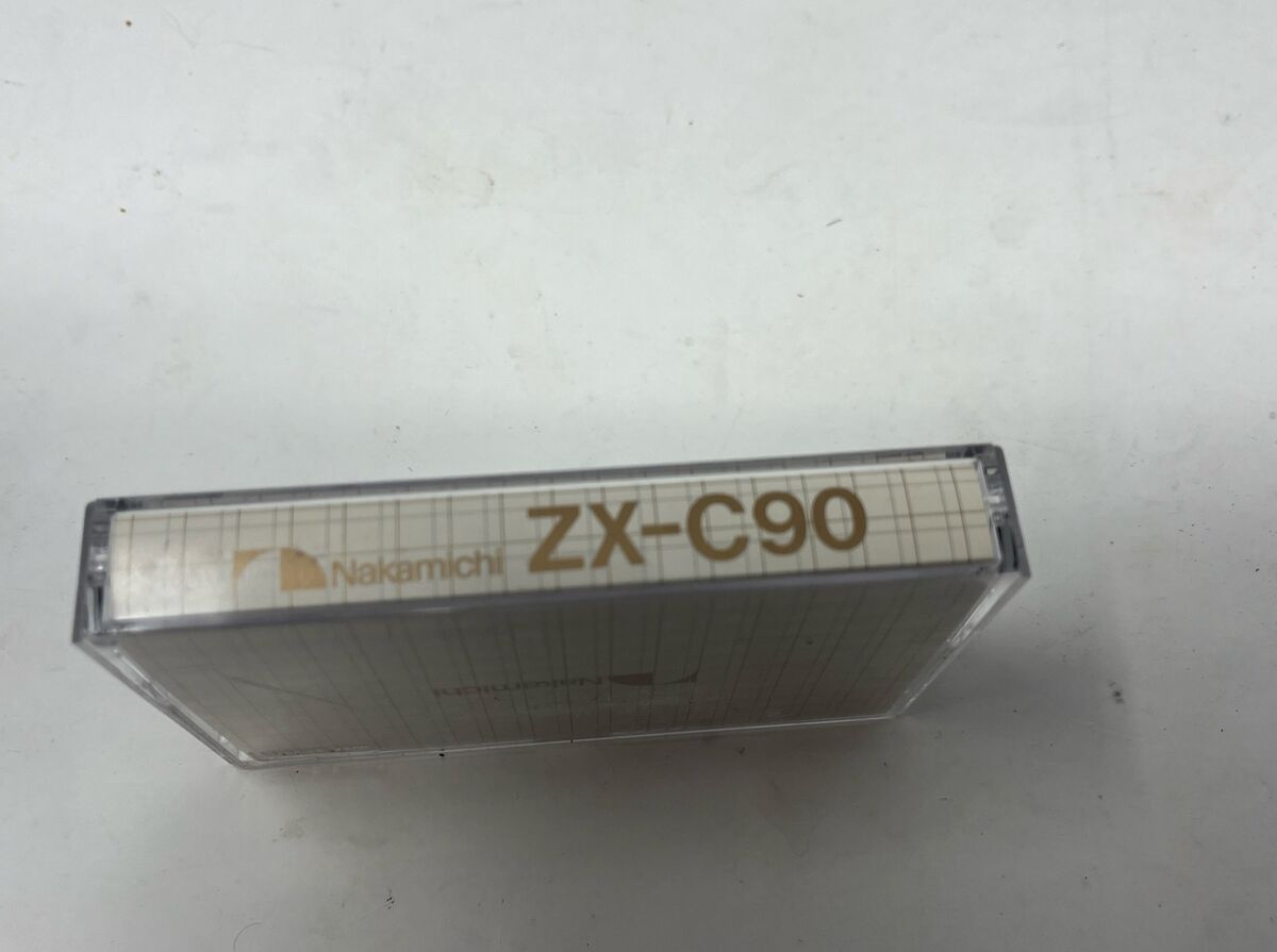 Nakamichi Reference tape ZX-C90 Metal Bias Vintage Audio Nakamichi Reference tape ZX-C90 Metal Bias Vintage Audio