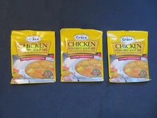 (3) Packs Grace Chicken Flavored Soup Mix Country Style Seasoned 2.12 Oz Each