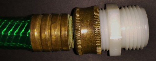 3er Pack 3/4" Außengewinde Gartenschlauch x 3/4" Stecker Rohr NYLON Gartenschlauch Fitting Adapter - Bild 3 von 3