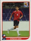 Chile 2010 Panini FIFA World Cup Soccer Popup - Gonzalo Jara