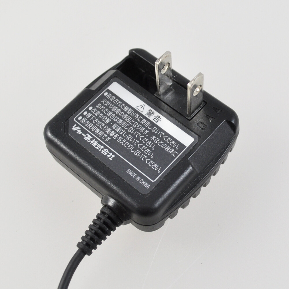 SHARP Zaurus 本体 + ACアダプター SL-C1000 Original Sharp EA-72 AC Adapter for Zaurus SL-C860 / C1000