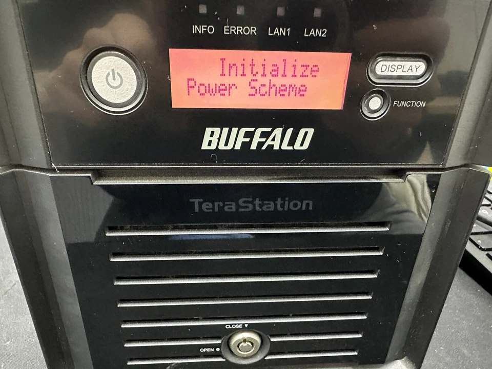 BUFFALO TeraStation TS3200D 2X 1TB HDD USB 2.0 With Power Lead Tested & Working - Image 4 of 4