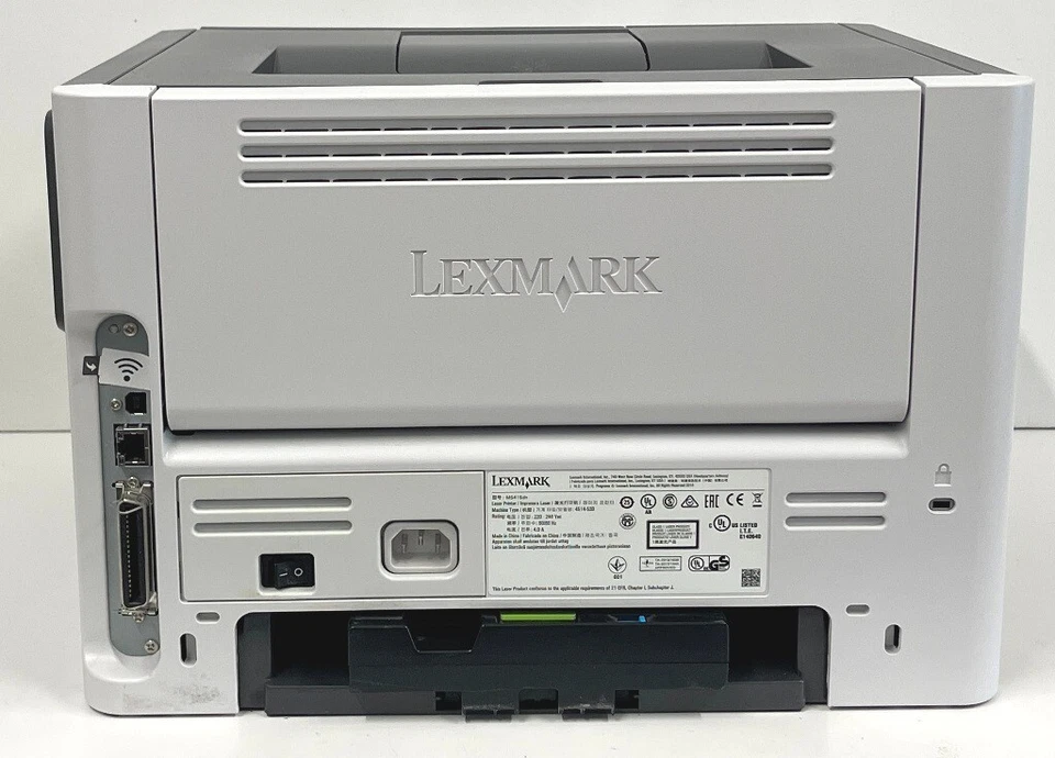 STAMPANTE B/N A4 LEXMARK MS415DN RETE USB 38PPM 1200DPI 35S0280 - Immagine 4 di 4