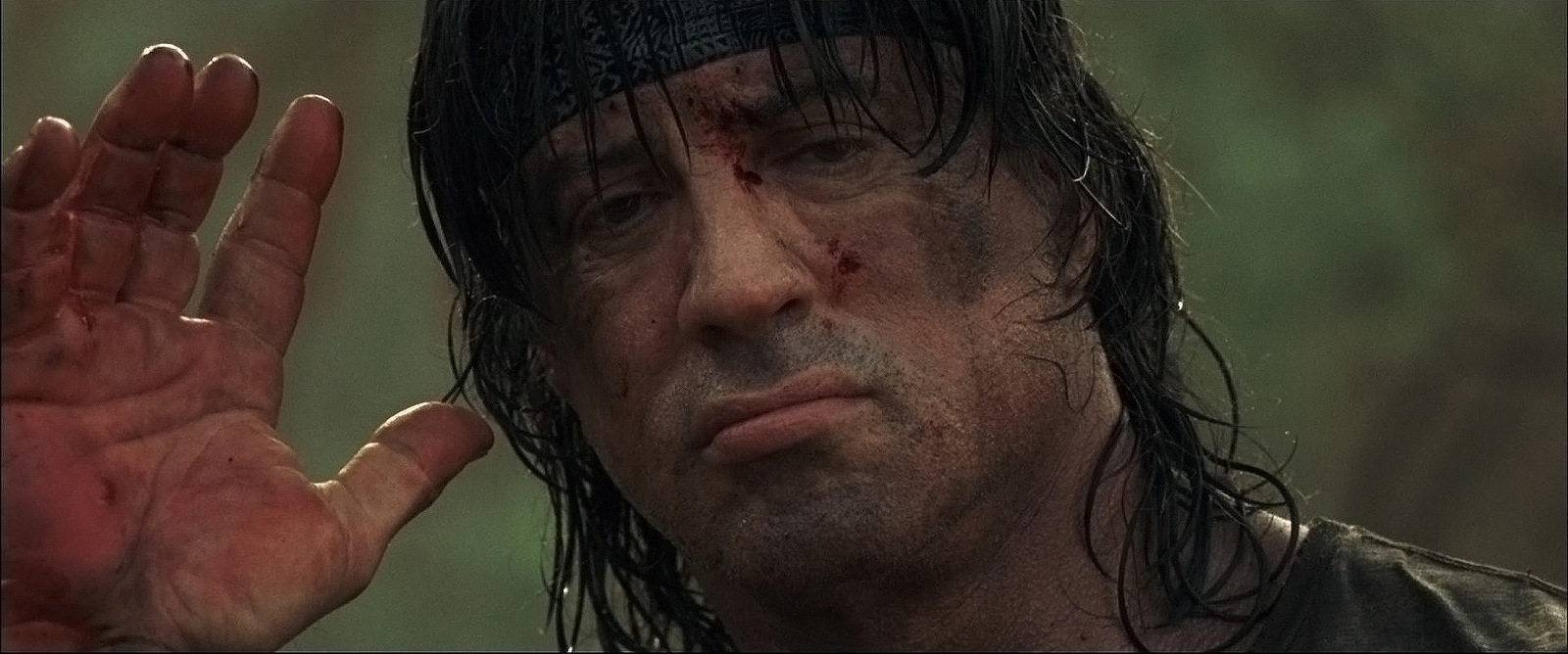 Sylvester Stallone Wet Hair And Dirty Face 8x10 Picture Celebrity Print