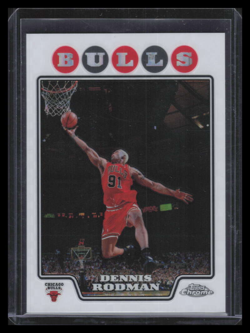 2008-09 Topps Chrome X-Fractor 167 Dennis Rodman 210/288