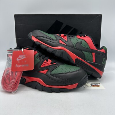 スニーカー supreme Nike Cross Trainer Low 28.5 10.5 SUPREME NIKE CROSS TRAINER LOW BLACK GREEN RED CJ5291-001