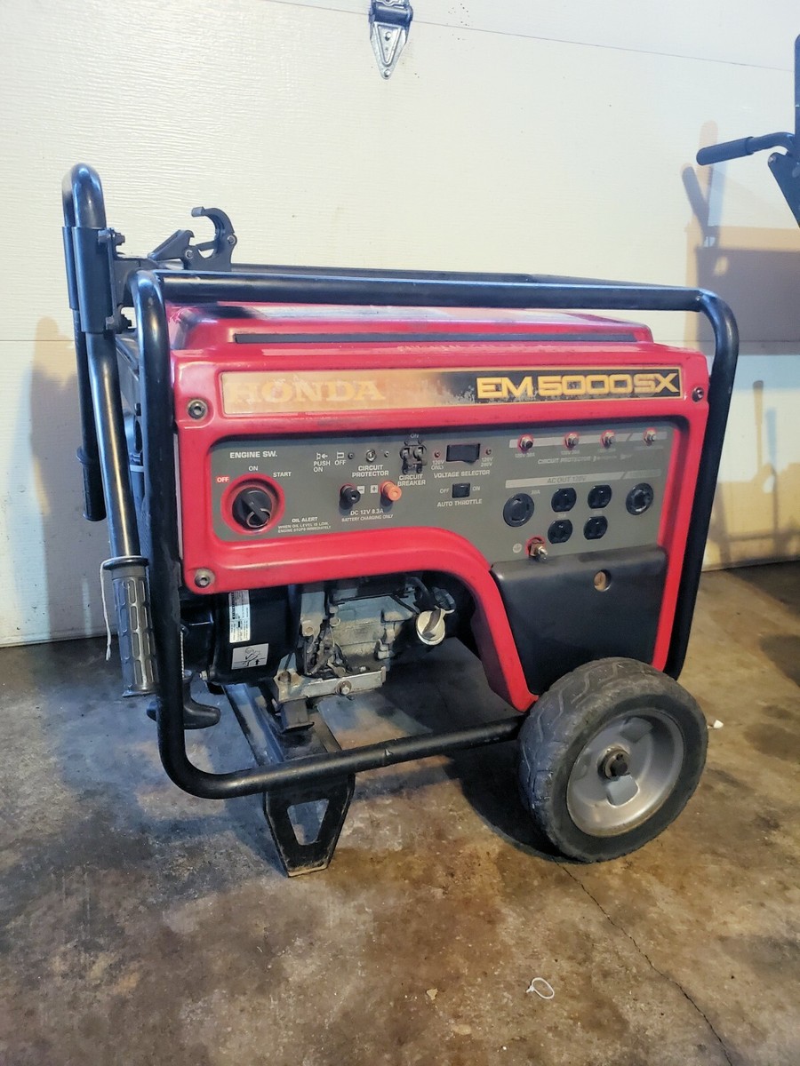 HONDA GENERATOR ET6300 発電機 レトロ 引き取り限定 ホンダ スタンダード 発電機 50Hz EBR2300CX-JKH : 買援隊ヤフー