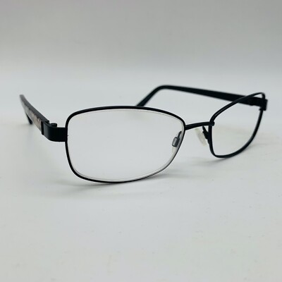 SPECSAVERS Brille SCHWARZ RECHTECKIG Brillengestell MOD: BLOOM 30516144