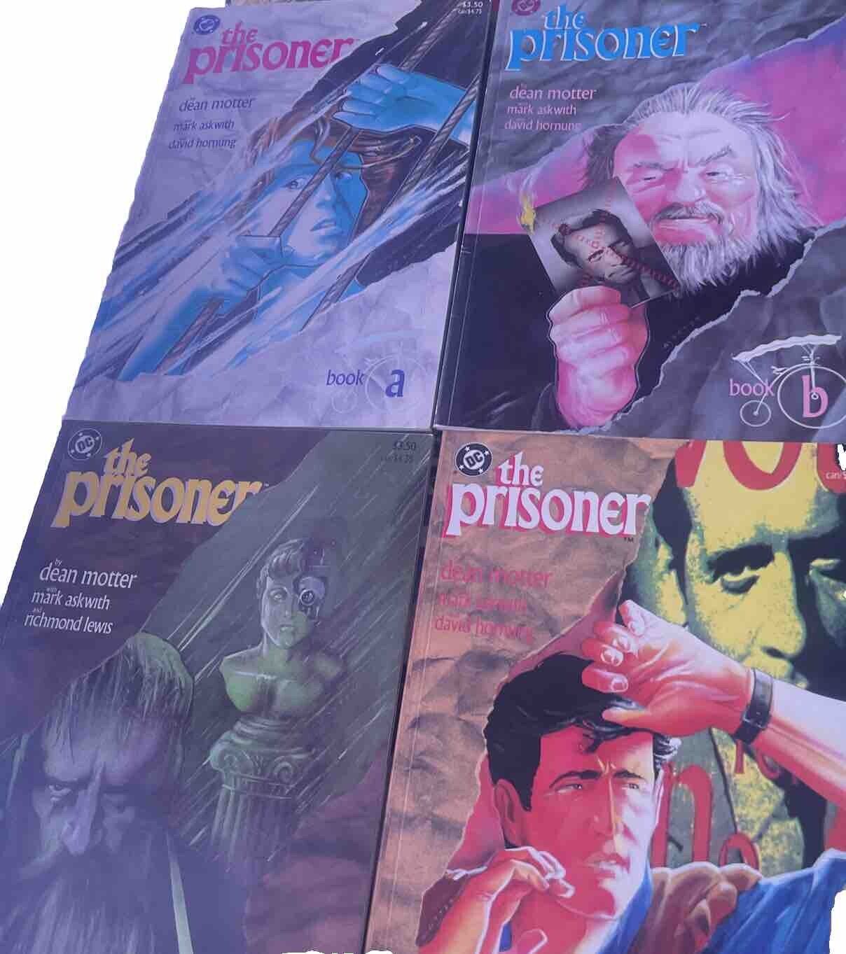 DC Comics The Prisoner - original print - 4 issues A-D 1988