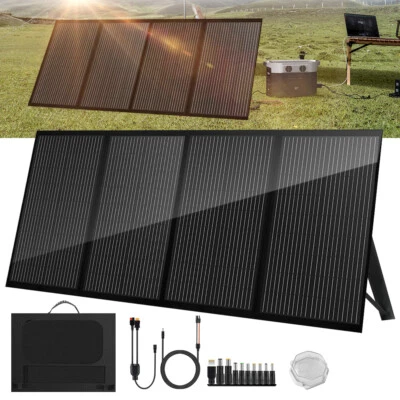 DUOERLAN 240W Portable Folding Solar Panel Charger Kit for Power Station Solar Generator