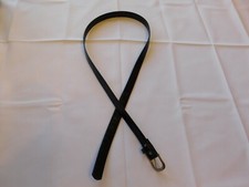 Unbranded Men's belt Measures 49.5" end to end Black with design Pre-owned