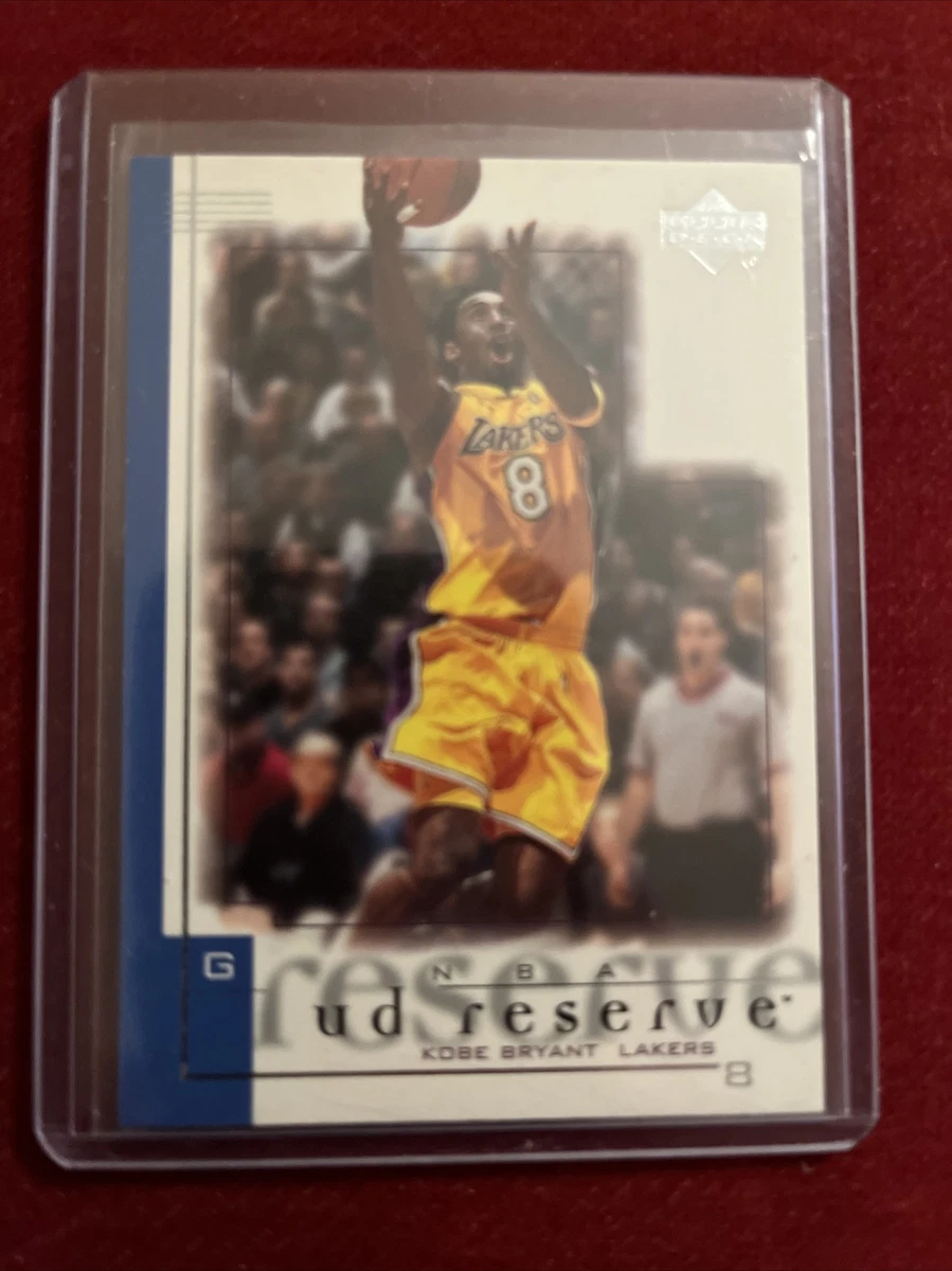 2000-01 Upper Deck UD Reserve Kobe Bryant NBA Card #38 Los Angeles Lakers MINT